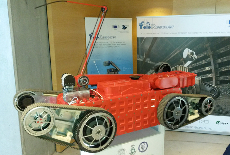 TeleRescuer mobile robot
